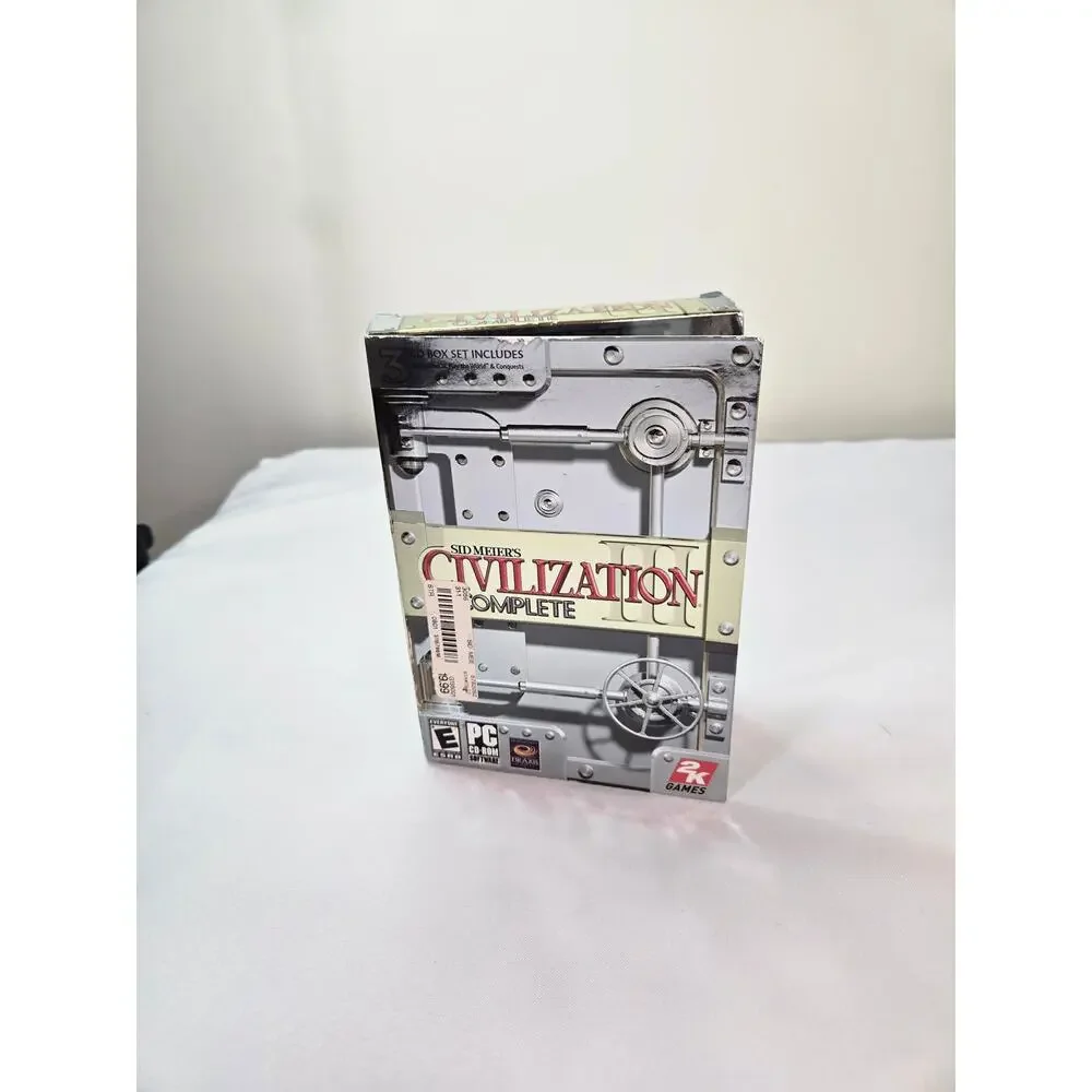 Sid Meier’s Civilization III Complete PC CD-ROM Complete 3 Disc Box Set 2K Games